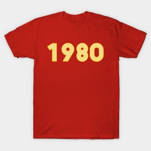 Year 1980 T-Shirt